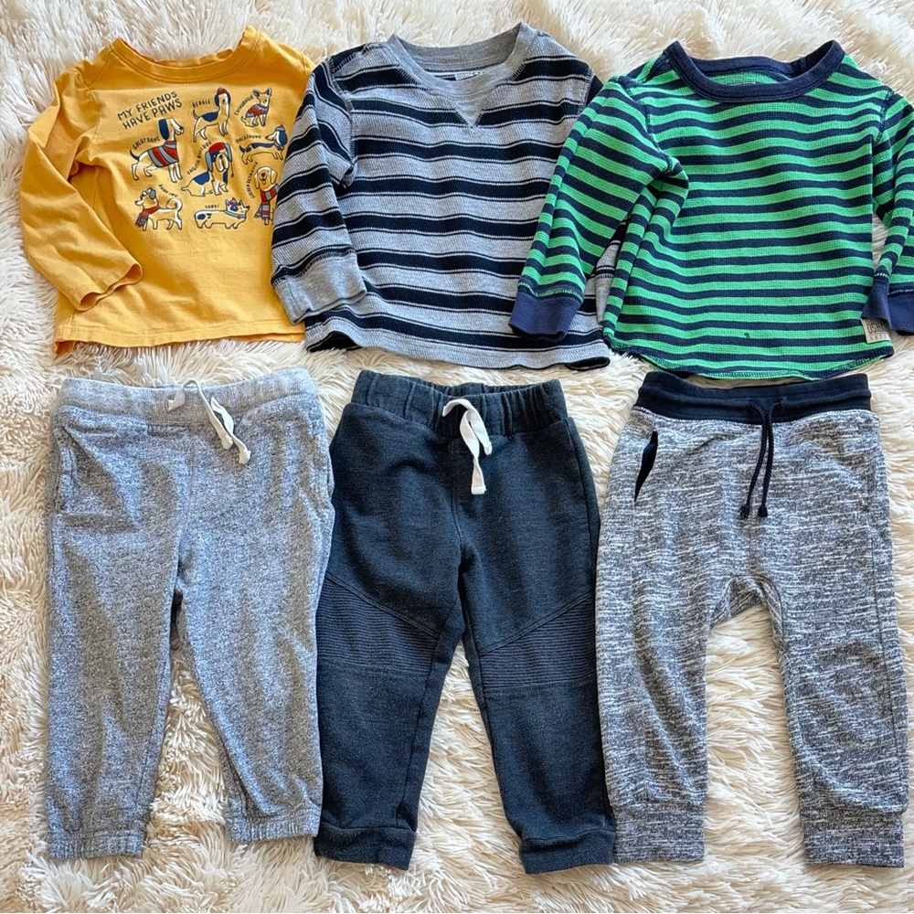 Toddler Boys 2T Fall/Winter Clothing Bundle